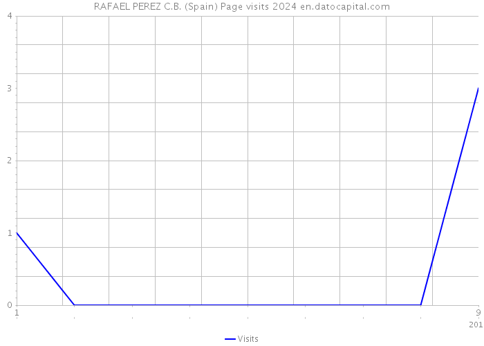 RAFAEL PEREZ C.B. (Spain) Page visits 2024 