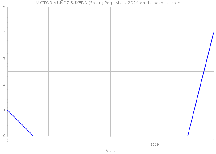 VICTOR MUÑOZ BUXEDA (Spain) Page visits 2024 