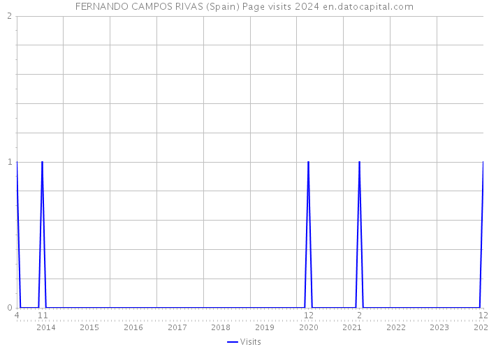 FERNANDO CAMPOS RIVAS (Spain) Page visits 2024 
