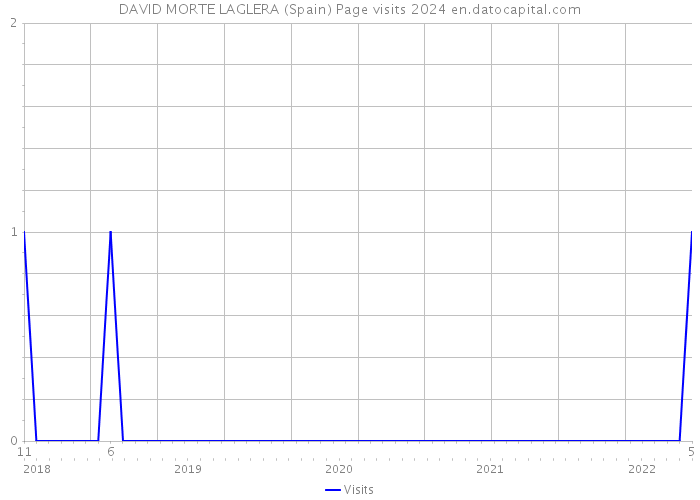 DAVID MORTE LAGLERA (Spain) Page visits 2024 