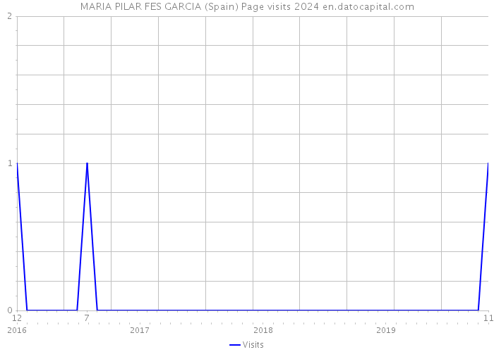 MARIA PILAR FES GARCIA (Spain) Page visits 2024 