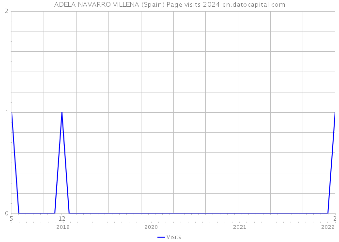 ADELA NAVARRO VILLENA (Spain) Page visits 2024 