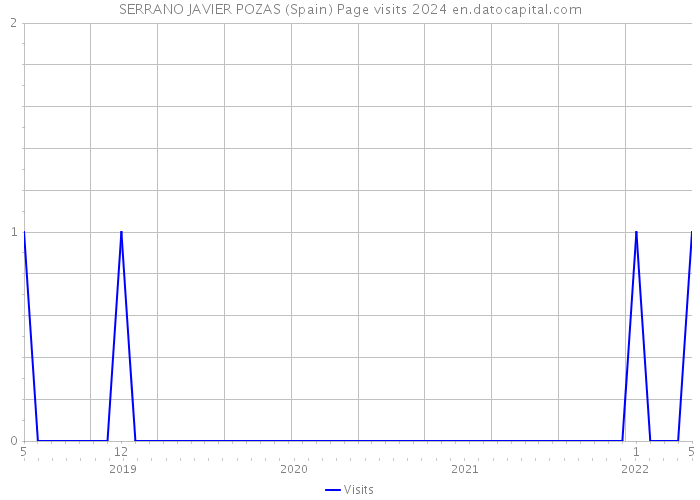 SERRANO JAVIER POZAS (Spain) Page visits 2024 