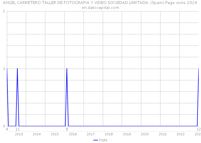 ANGEL CARRETERO TALLER DE FOTOGRAFIA Y VIDEO SOCIEDAD LIMITADA. (Spain) Page visits 2024 
