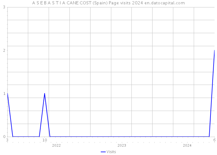 A S E B A S T I A CANE COST (Spain) Page visits 2024 