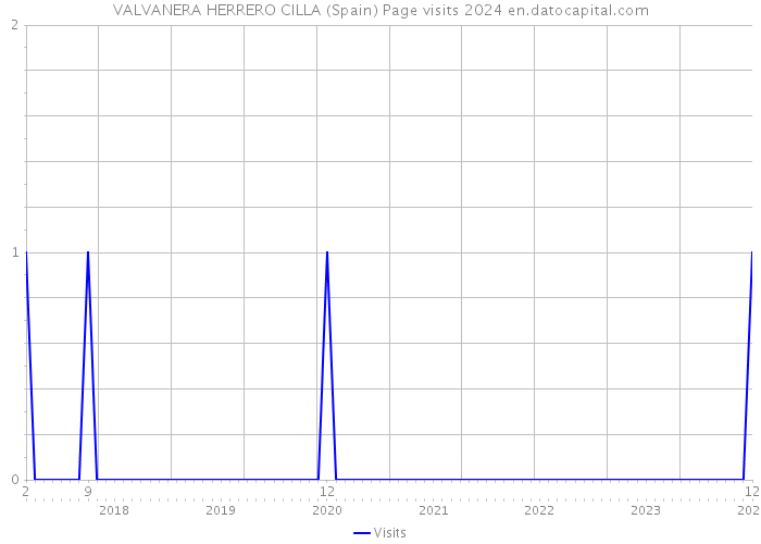 VALVANERA HERRERO CILLA (Spain) Page visits 2024 