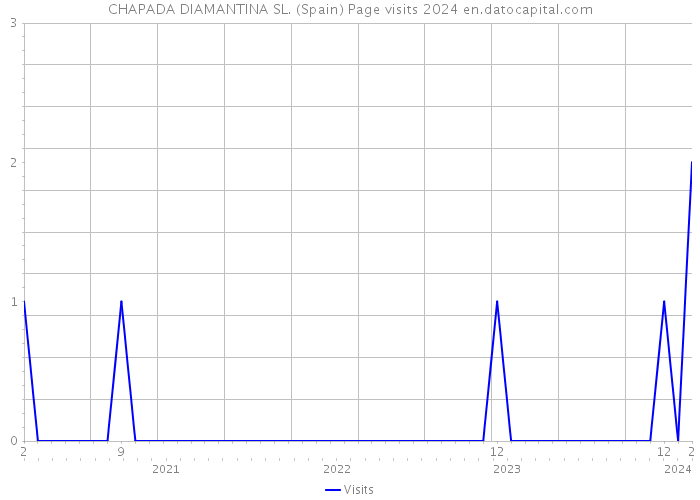 CHAPADA DIAMANTINA SL. (Spain) Page visits 2024 