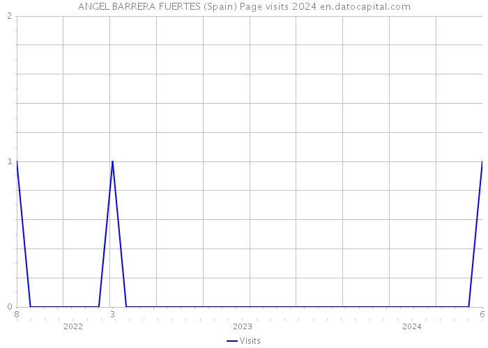 ANGEL BARRERA FUERTES (Spain) Page visits 2024 