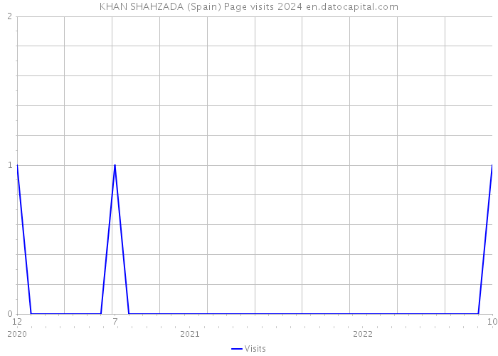 KHAN SHAHZADA (Spain) Page visits 2024 