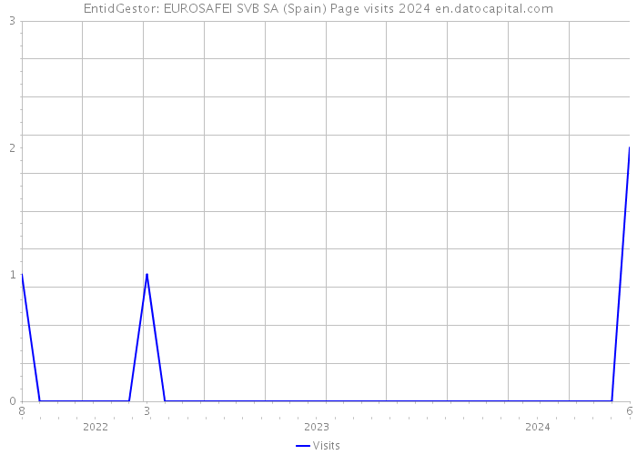 EntidGestor: EUROSAFEI SVB SA (Spain) Page visits 2024 