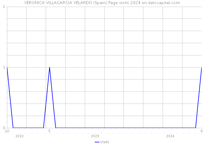 VERONICA VILLAGARCIA VELARDO (Spain) Page visits 2024 