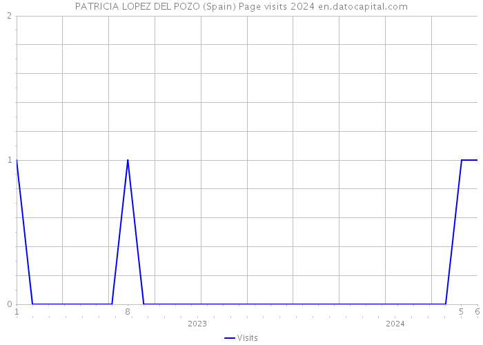 PATRICIA LOPEZ DEL POZO (Spain) Page visits 2024 