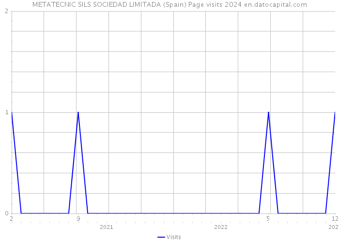 METATECNIC SILS SOCIEDAD LIMITADA (Spain) Page visits 2024 