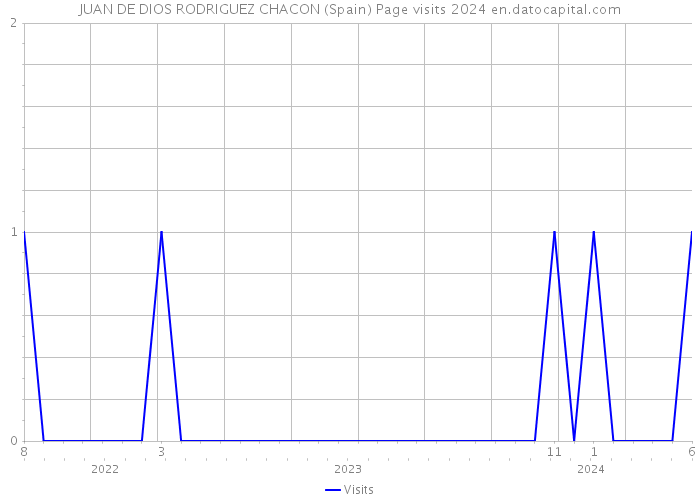 JUAN DE DIOS RODRIGUEZ CHACON (Spain) Page visits 2024 