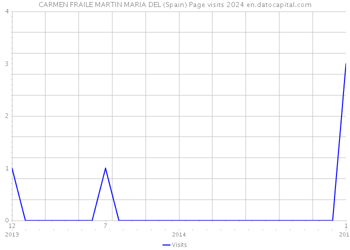 CARMEN FRAILE MARTIN MARIA DEL (Spain) Page visits 2024 