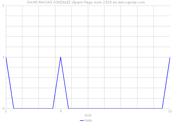 DAVID MACIAS GONZALEZ (Spain) Page visits 2024 