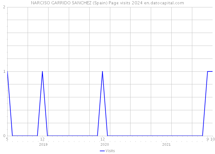 NARCISO GARRIDO SANCHEZ (Spain) Page visits 2024 