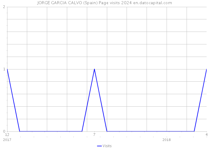 JORGE GARCIA CALVO (Spain) Page visits 2024 