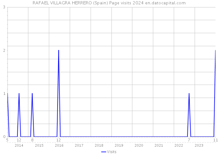 RAFAEL VILLAGRA HERRERO (Spain) Page visits 2024 
