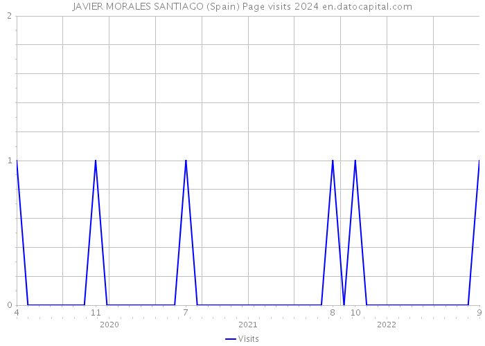 JAVIER MORALES SANTIAGO (Spain) Page visits 2024 