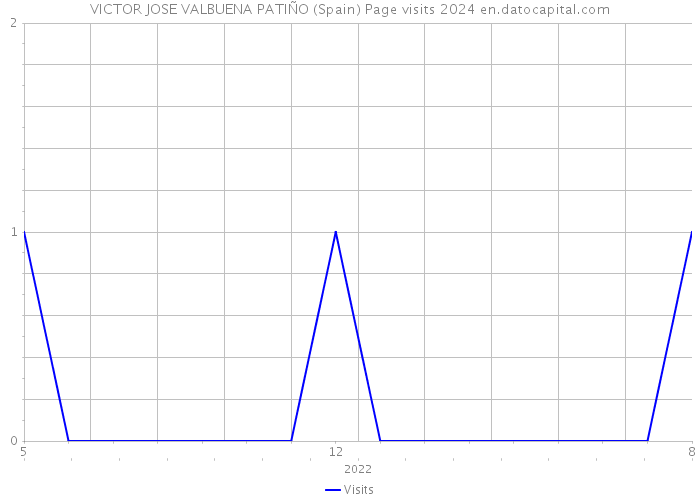 VICTOR JOSE VALBUENA PATIÑO (Spain) Page visits 2024 