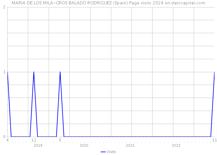 MARIA DE LOS MILA-GROS BALADO RODRIGUEZ (Spain) Page visits 2024 