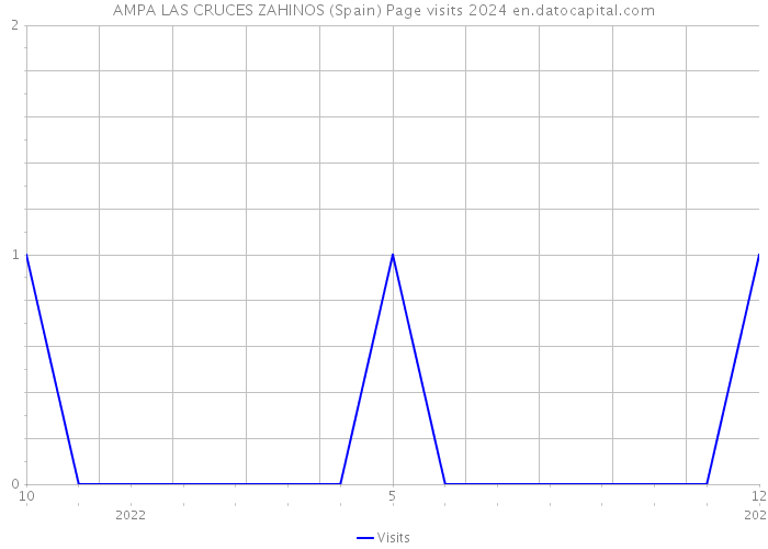 AMPA LAS CRUCES ZAHINOS (Spain) Page visits 2024 