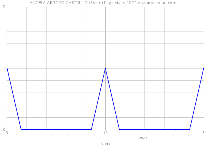 ANGELA ARROYO CASTRILLO (Spain) Page visits 2024 