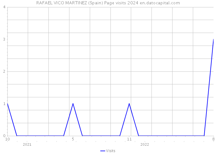 RAFAEL VICO MARTINEZ (Spain) Page visits 2024 
