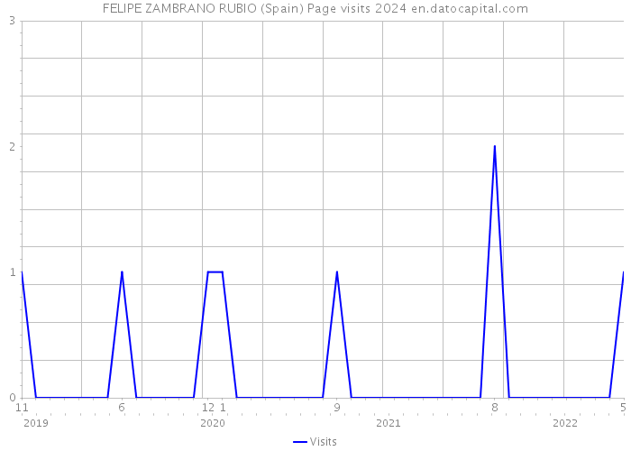 FELIPE ZAMBRANO RUBIO (Spain) Page visits 2024 