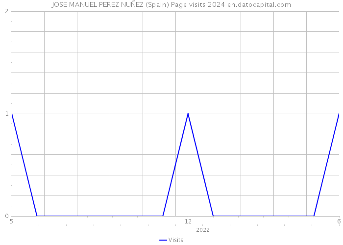 JOSE MANUEL PEREZ NUÑEZ (Spain) Page visits 2024 