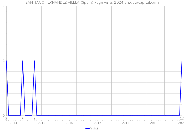 SANTIAGO FERNANDEZ VILELA (Spain) Page visits 2024 