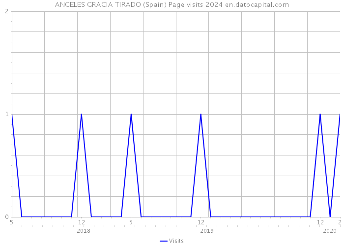ANGELES GRACIA TIRADO (Spain) Page visits 2024 