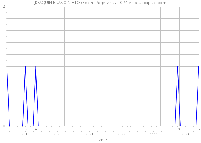 JOAQUIN BRAVO NIETO (Spain) Page visits 2024 