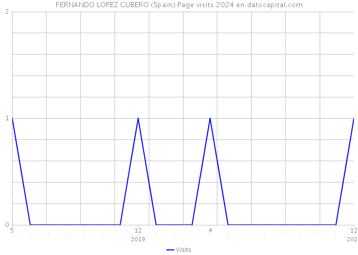 FERNANDO LOPEZ CUBERO (Spain) Page visits 2024 