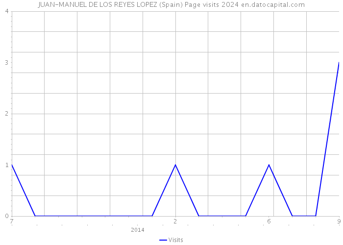 JUAN-MANUEL DE LOS REYES LOPEZ (Spain) Page visits 2024 