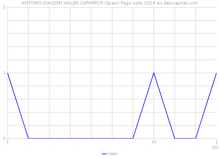 ANTONIO JOAQUIN VALLES CAPARROS (Spain) Page visits 2024 