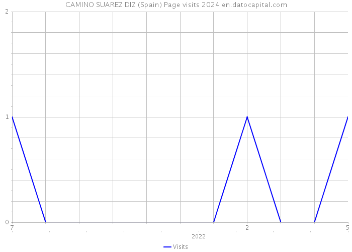 CAMINO SUAREZ DIZ (Spain) Page visits 2024 