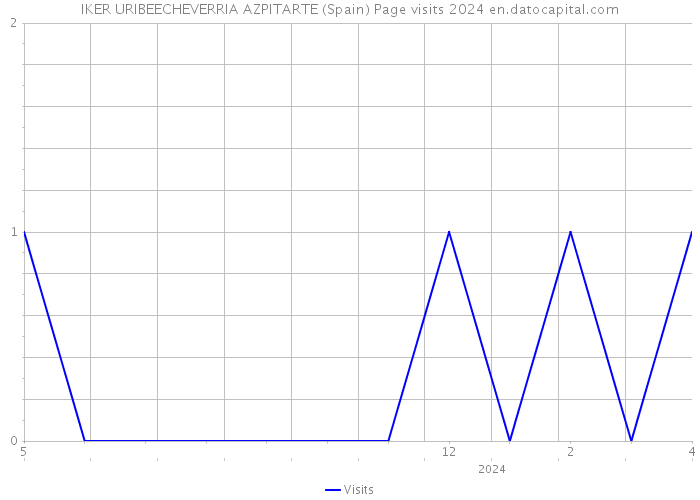IKER URIBEECHEVERRIA AZPITARTE (Spain) Page visits 2024 