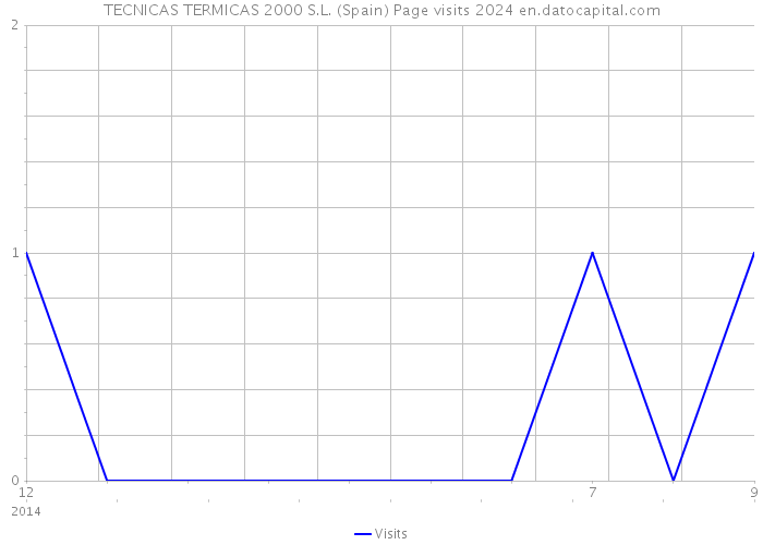 TECNICAS TERMICAS 2000 S.L. (Spain) Page visits 2024 
