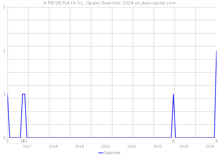 A PIE DE PLAYA S.L. (Spain) Searches 2024 