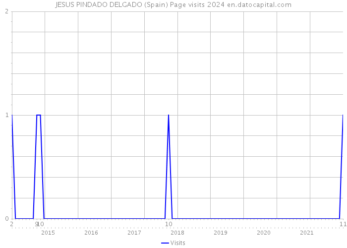 JESUS PINDADO DELGADO (Spain) Page visits 2024 