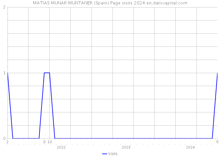 MATIAS MUNAR MUNTANER (Spain) Page visits 2024 