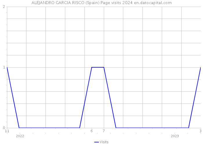 ALEJANDRO GARCIA RISCO (Spain) Page visits 2024 