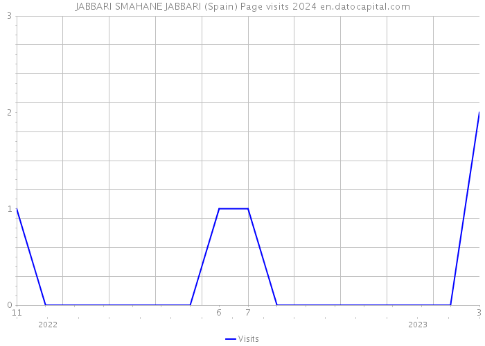 JABBARI SMAHANE JABBARI (Spain) Page visits 2024 