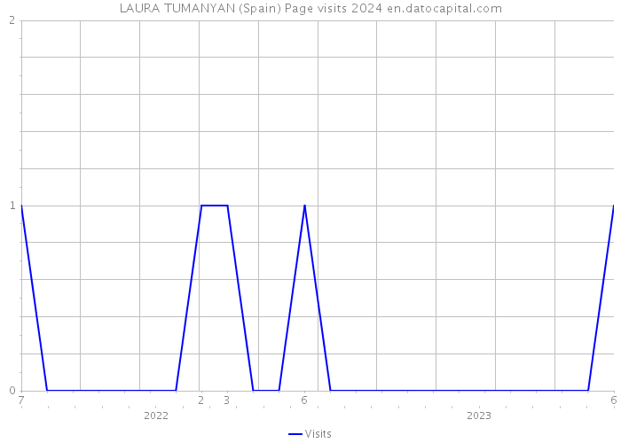 LAURA TUMANYAN (Spain) Page visits 2024 