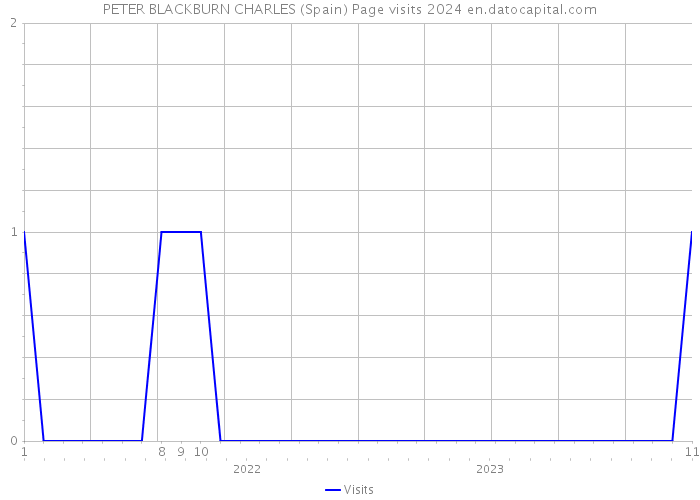 PETER BLACKBURN CHARLES (Spain) Page visits 2024 