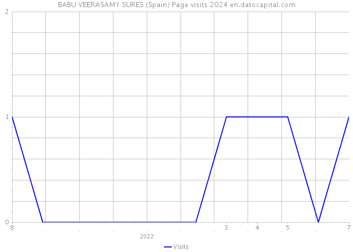 BABU VEERASAMY SURES (Spain) Page visits 2024 