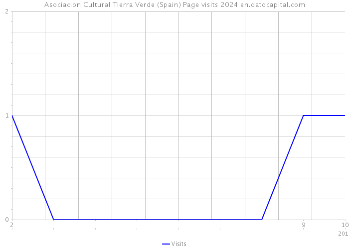 Asociacion Cultural Tierra Verde (Spain) Page visits 2024 