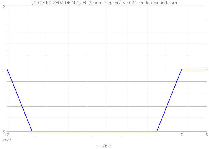 JORGE BOIXEDA DE MIQUEL (Spain) Page visits 2024 